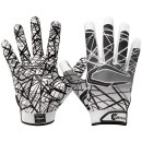 Cutters S150 Game Day Receiver Glove - Youth - White