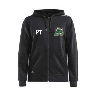 Erding Gladiators Team-Fullzip-Hoody - Black XS