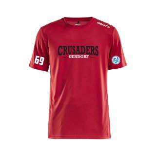 Crusaders Funktions-TShirt - Rot M