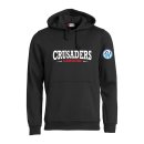 Crusaders Fan-Hoody Senior - Schwarz M