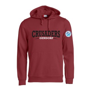 Crusaders Fan-Hoody Senior - Bordeaux M