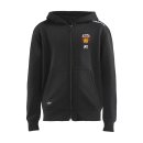 EV Moosburg Team-Fullzip-Hoody- Junior - Black 122/128