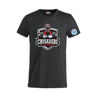 Crusaders Fan-TShirt "Big-Logo" - Schwarz L