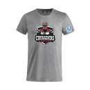 Crusaders Fan-TShirt "Big-Logo" - Grau 3XL