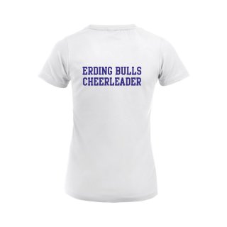 Erding Bulls Team-TShirt taillierte Form - Weiß M