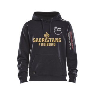 Sacristans Premium Team-Hoody - Schwarz 3 XL