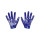 Under Armour Blur Glove, Royal/White