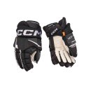 Handschuh CCM Tacks XF PRO Senior - schwarz/weiß