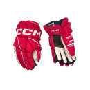 Handschuh CCM Tacks XF80 Junior - rot/weiß