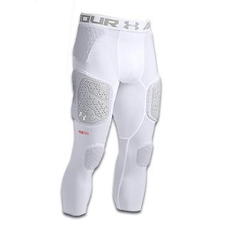 Under Armour Game Day Armour Pro 7-Pad Girdle, Senior - White