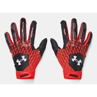 Under Armour Clean Up Batting Glove - Black/Orange