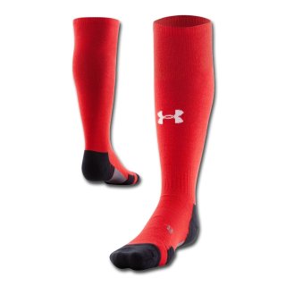 Under Armour Team Over The Calf Socks - Red