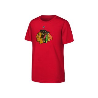 NHL Chicago Blackhawks Primary Logo S/S T-Shirt Junior